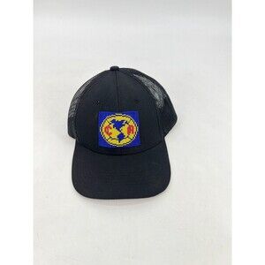 Club America Aguilas Hat Cap Snap Back Mens Blue Futbol Trucker Fi Collection